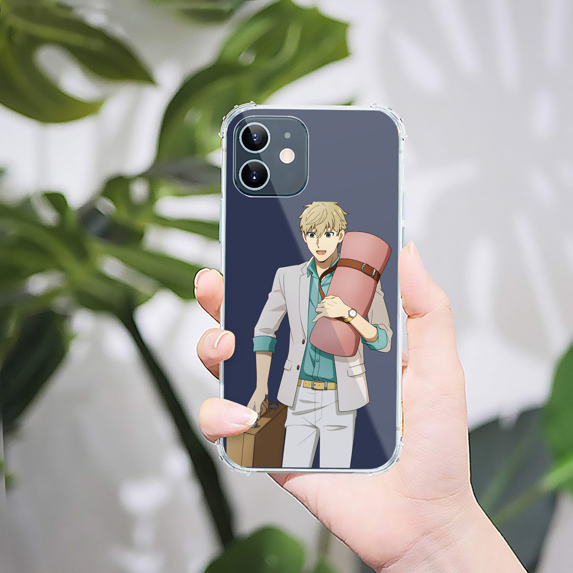 （画像用） SPY×FAMILY间谍家家酒 【iPhone 12シリーズ対応】透明スマホケース（クリアソフトケース）